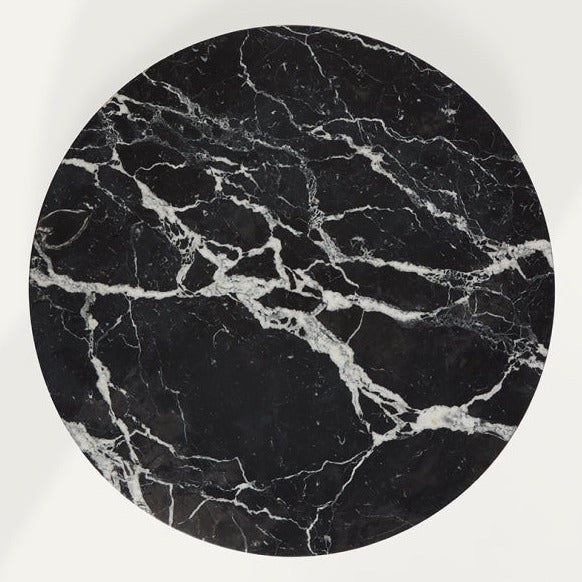 OTTO 110 Dining Table in Honed Black Marquina Marble