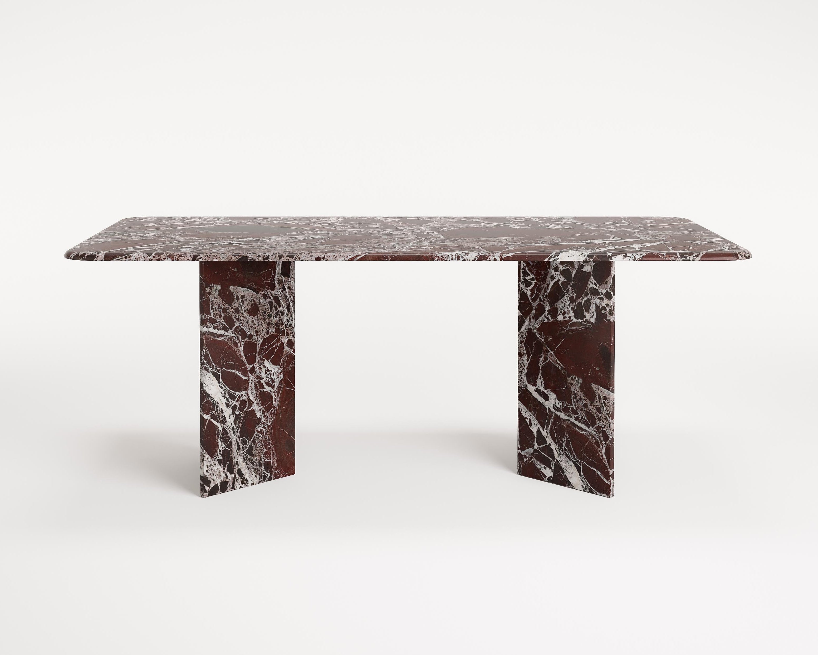FELIX 240 - Natural Stone Travertine Marble Dining Table – Atelier278