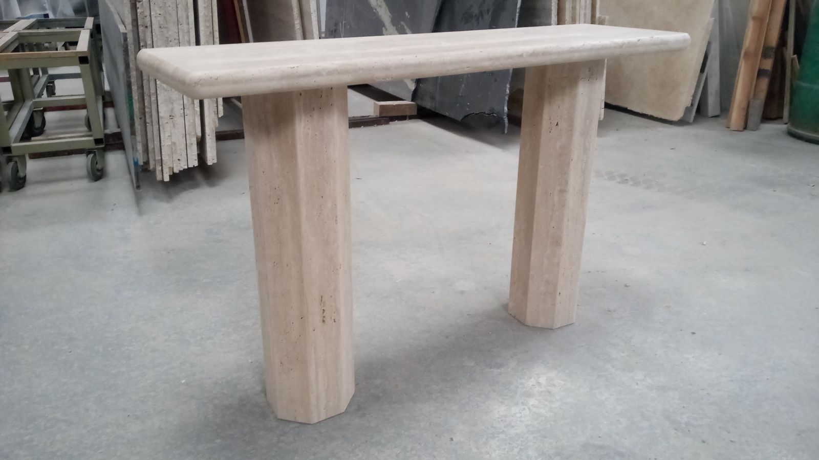Bespoke Travertine - Console Table - AW25 Archive Sale