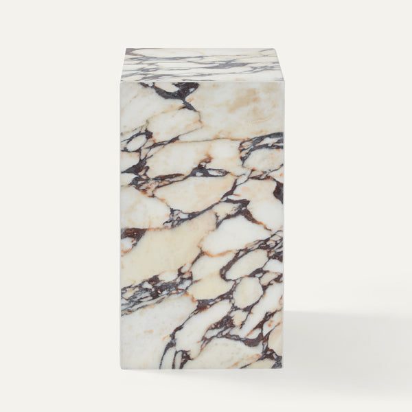 FORTIS Column in Honed Calacatta Viola Marble
