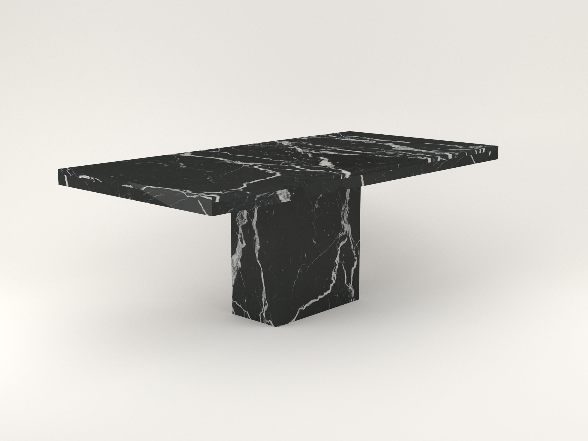 278 Table NOMA 200 - Natural Stone Travertine Marble Dining Table – Atelier278