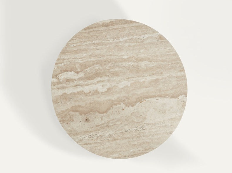 OTTO 110 Dining Table in Filled & Honed Romano Travertine
